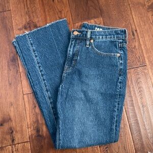 J Crew Full Length Demi Boot Jeans